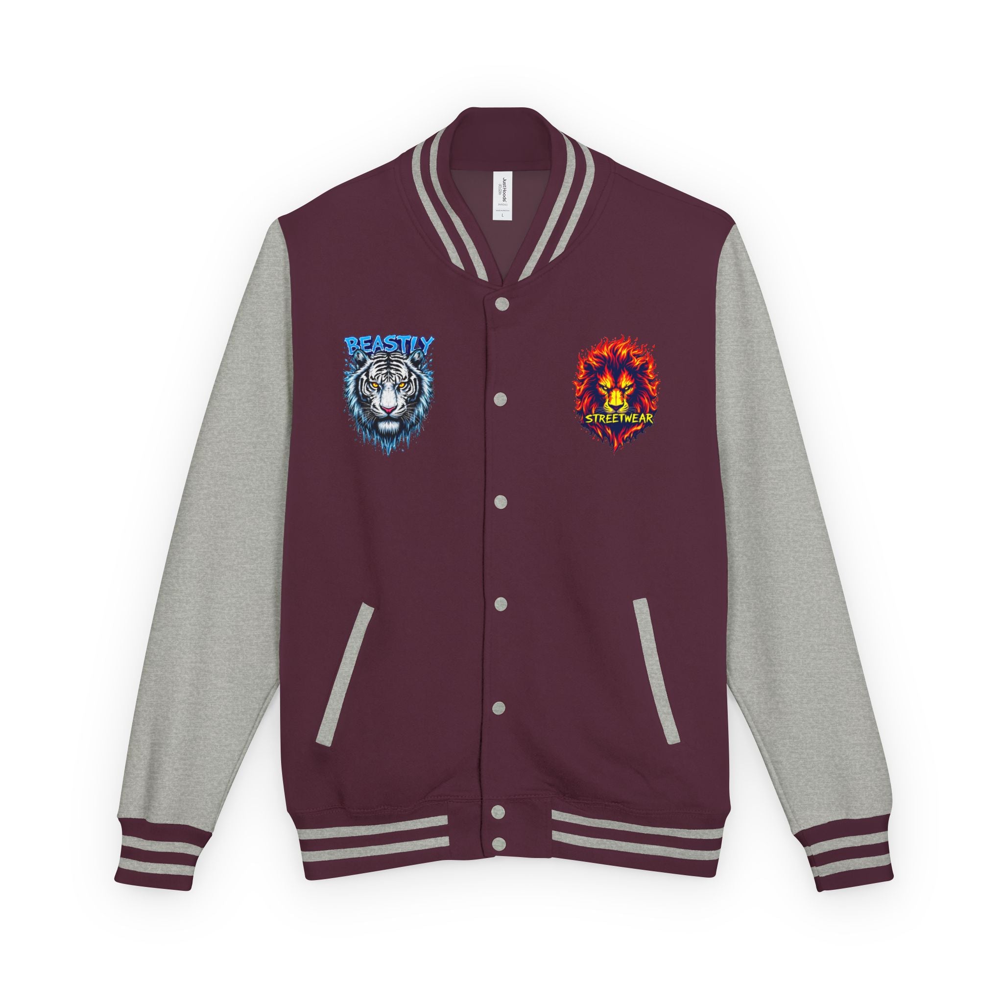 Beasts Of Fire And Ice Heavyweight Letterman Jacket