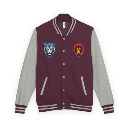 Beasts Of Fire And Ice Heavyweight Letterman Jacket