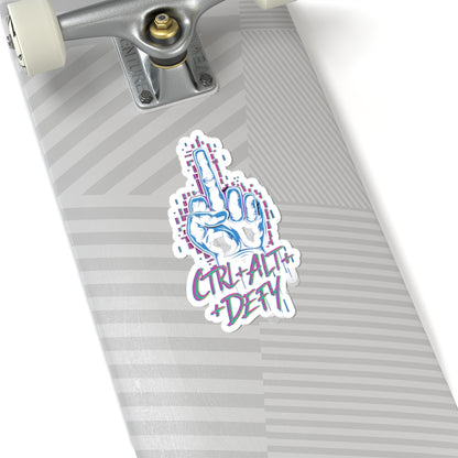 Control+Alt+Defy Sticker
