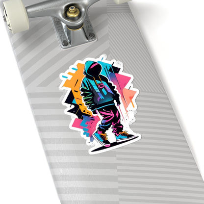 Hologram Hustle Sticker