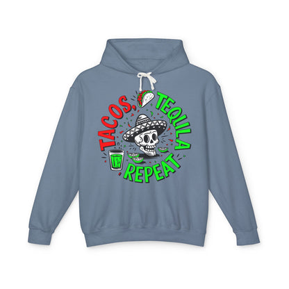 Tacos, Tequila, Repeat Hoodie