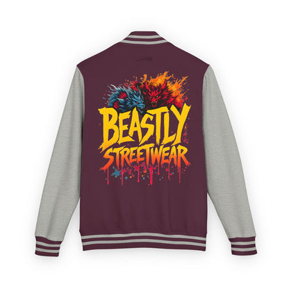 Beasts Of Fire And Ice Heavyweight Letterman Jacket