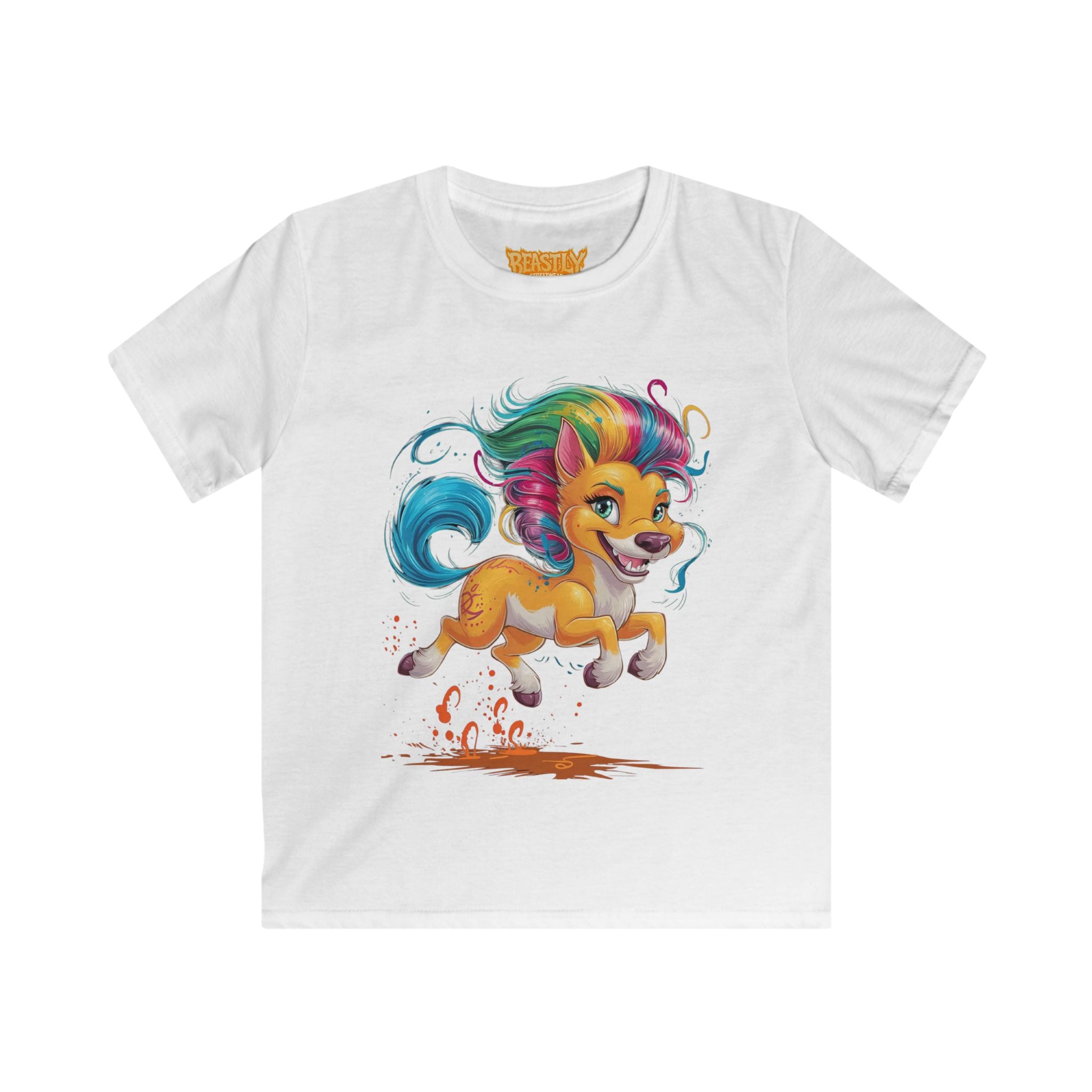 Rainbow Kelpie Gallop Youth Tee