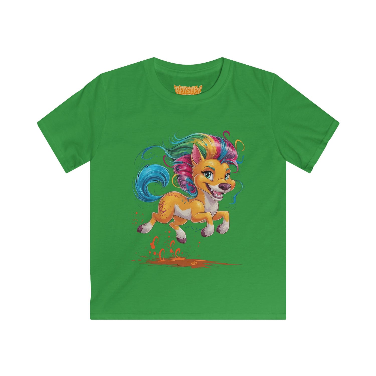Rainbow Kelpie Gallop Youth Tee
