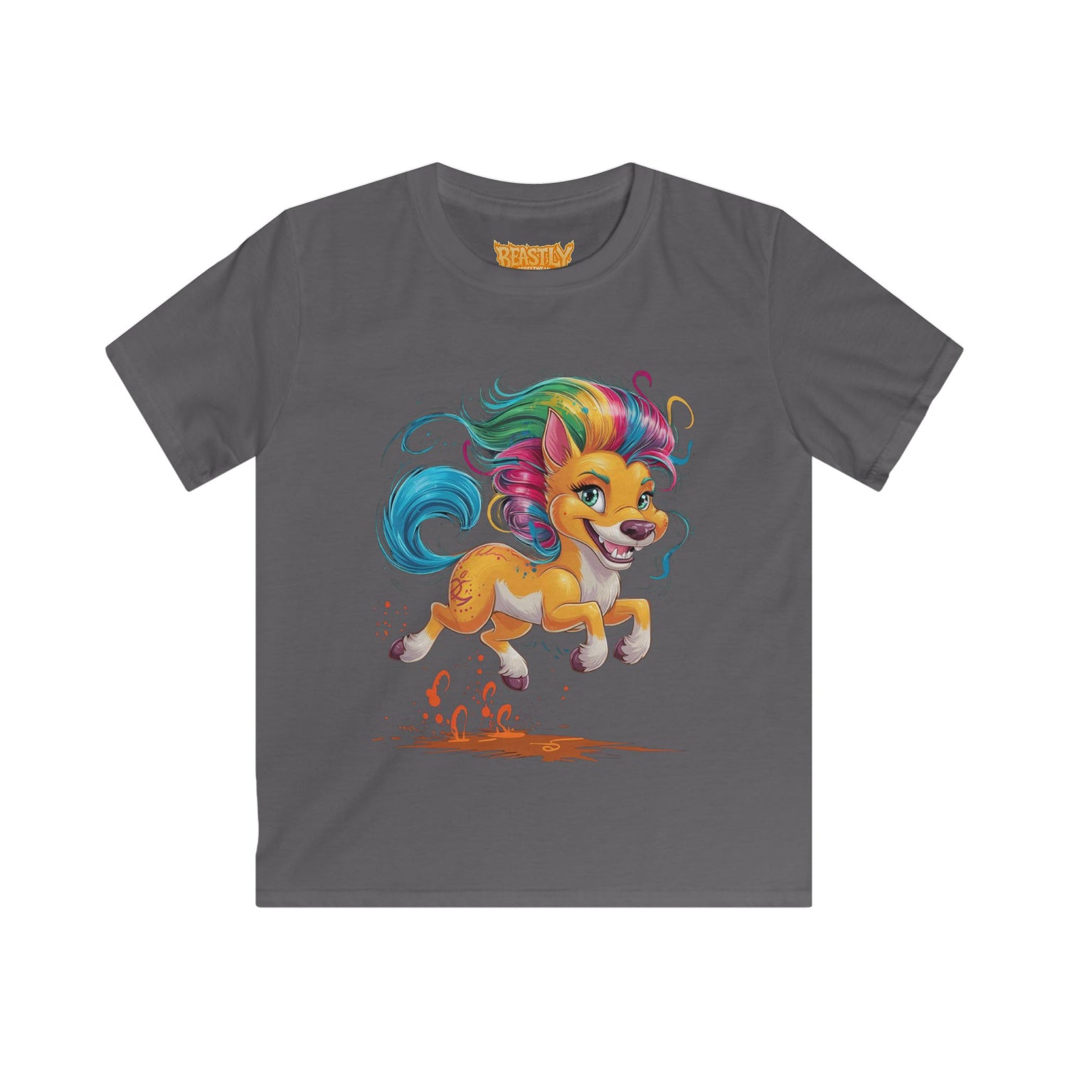 Rainbow Kelpie Gallop Youth Tee