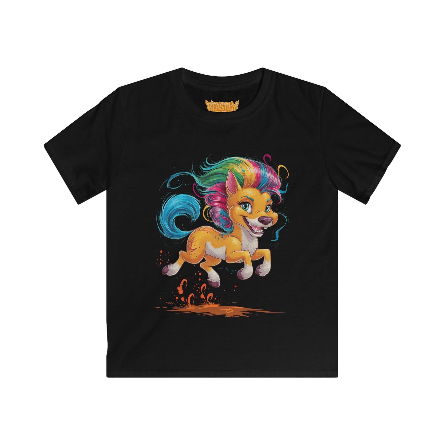 Rainbow Kelpie Gallop Youth Tee