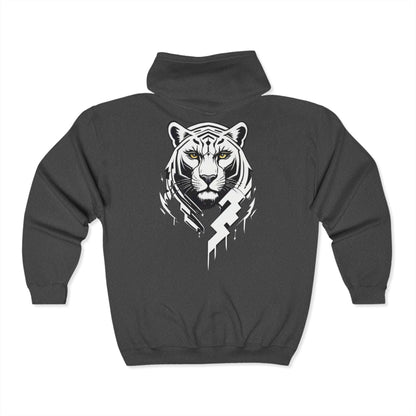 El Tigre Blanco Zip Up Hoodie