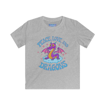 Peace, Love, And Dragons Youth Tee