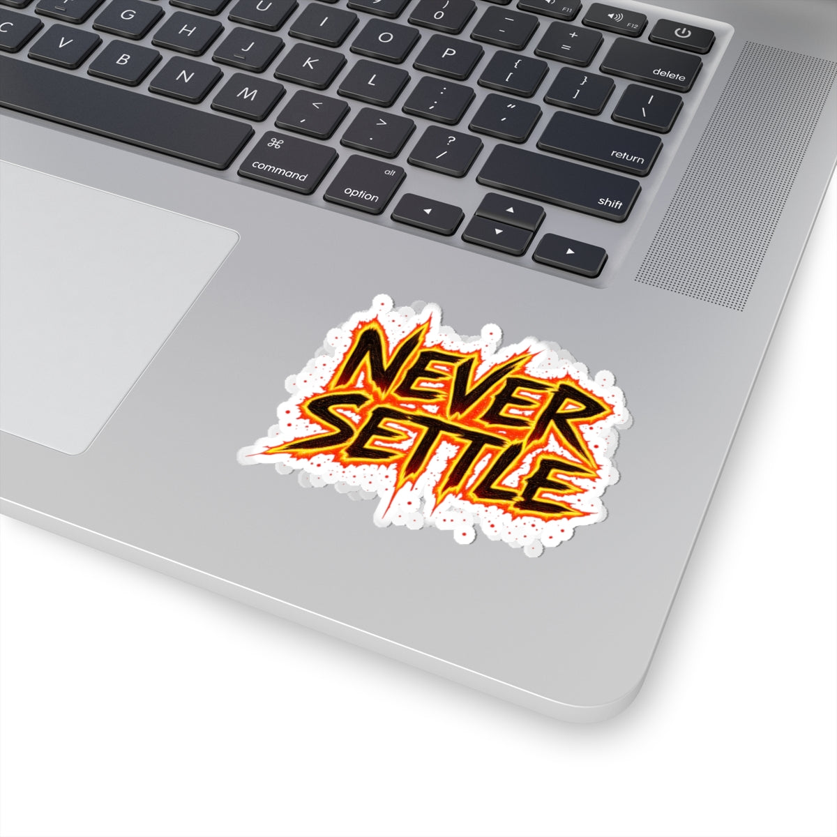 Never Settle Sticker