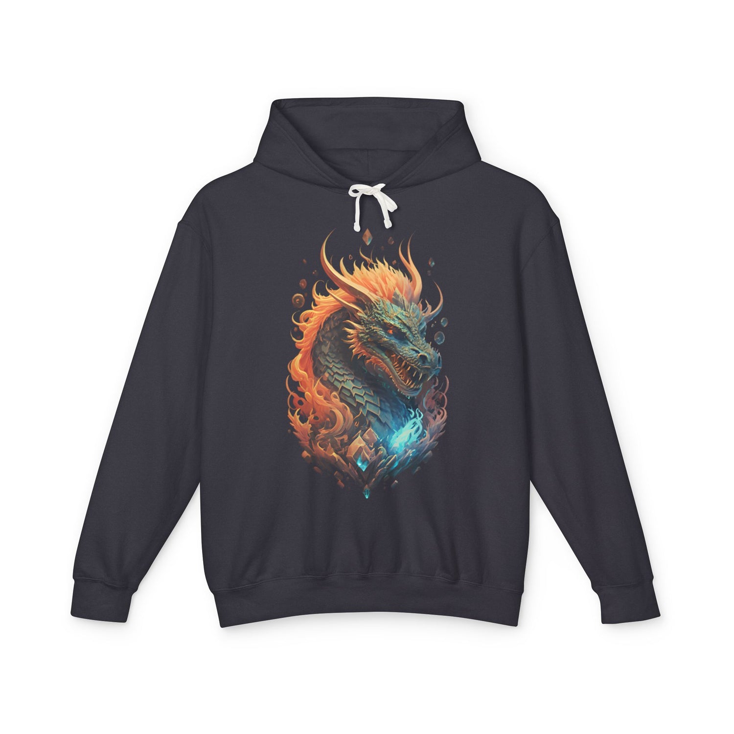 Celestial Dragon Flames Hoodie