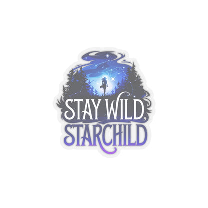 Stay Wild, Star Child Sticker