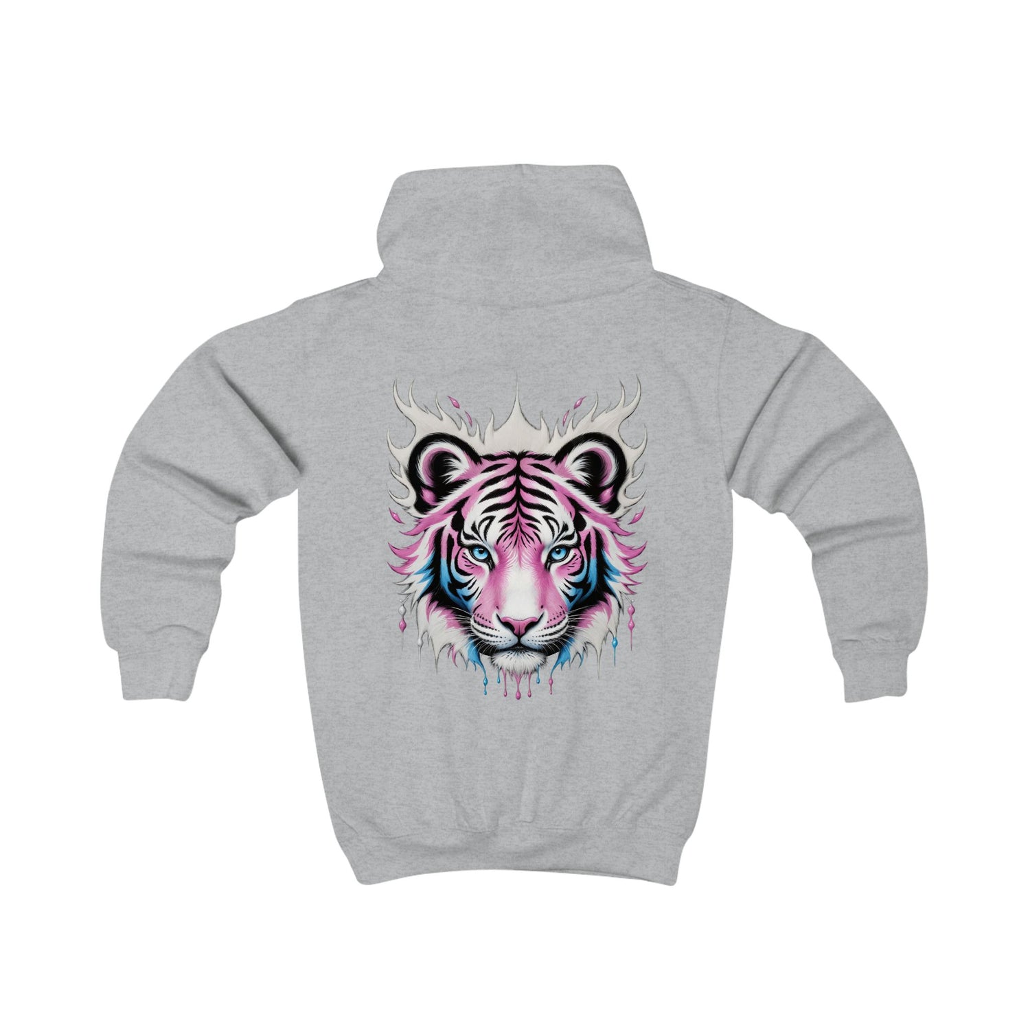 Blush Frost Tigre Blanco Youth Hoodie