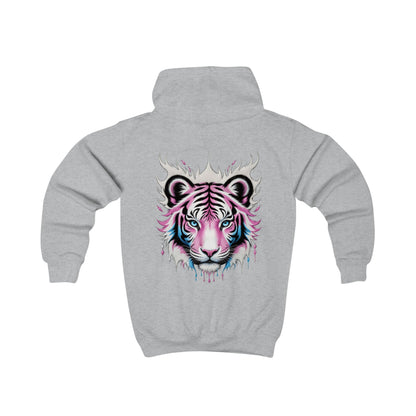 Blush Frost Tigre Blanco Youth Hoodie