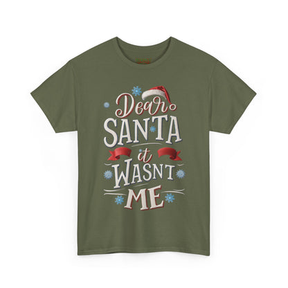 Dear Santa, It Wasn&
