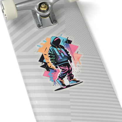 Hologram Hustle Sticker