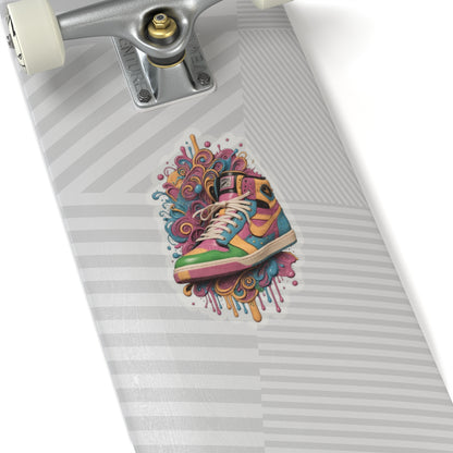 Color Burst Step Sticker
