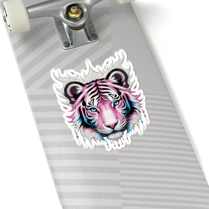 Blush Frost Tigre Blanco Sticker