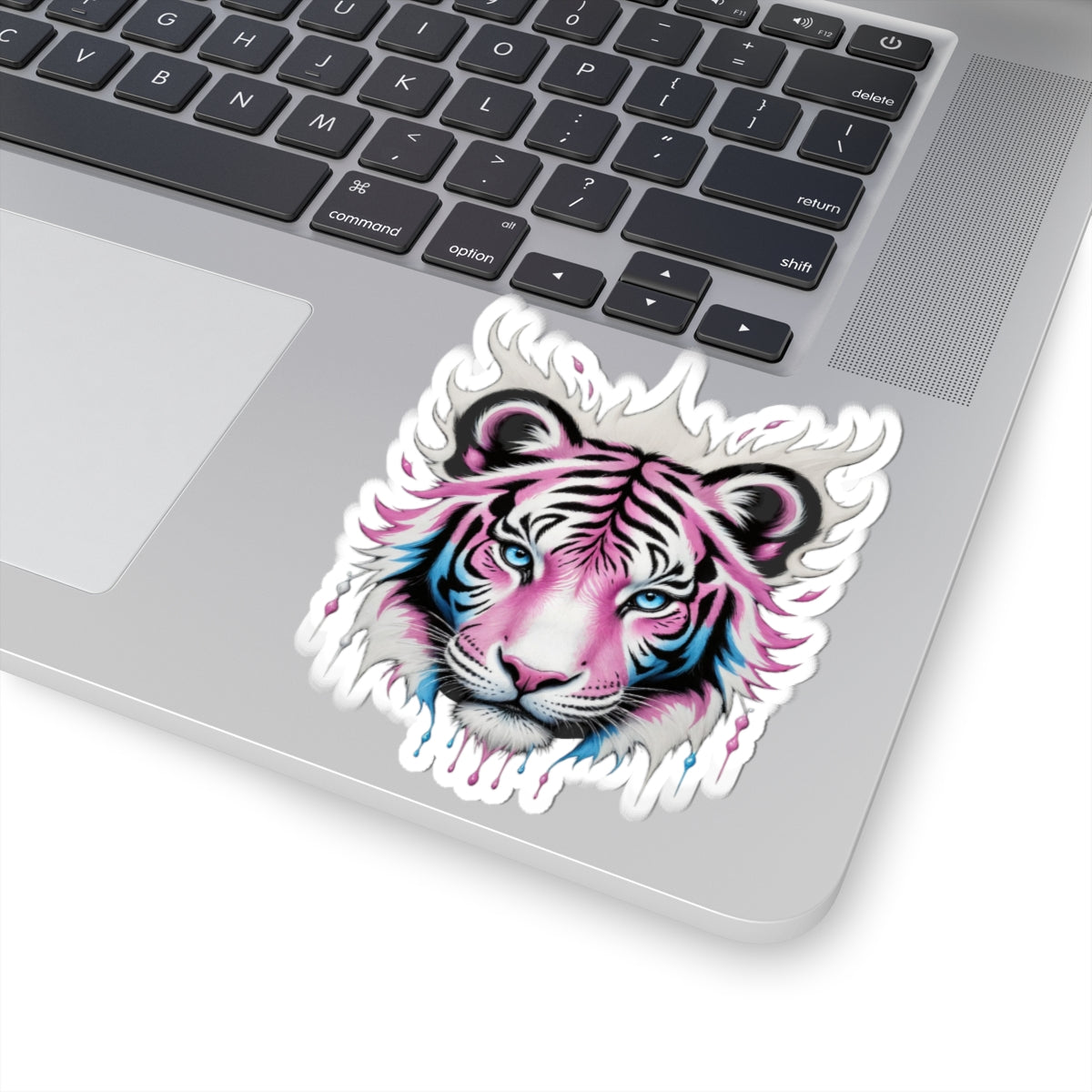 Blush Frost Tigre Blanco Sticker