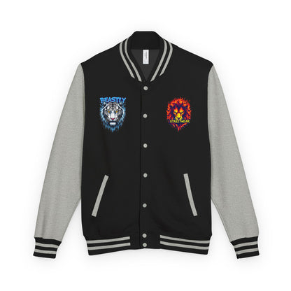 Beasts Of Fire And Ice Heavyweight Letterman Jacket