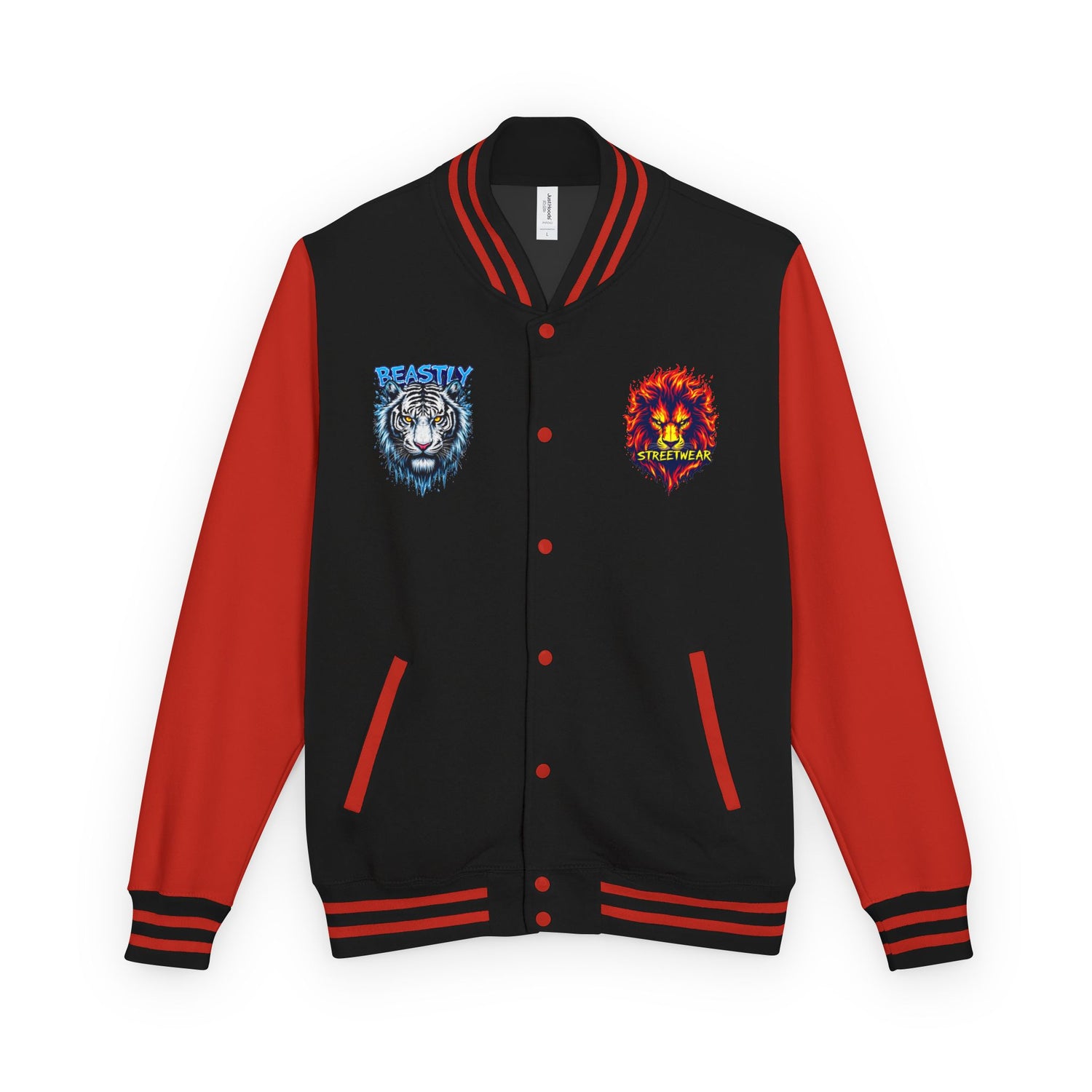 Beasts Of Fire And Ice Heavyweight Letterman Jacket