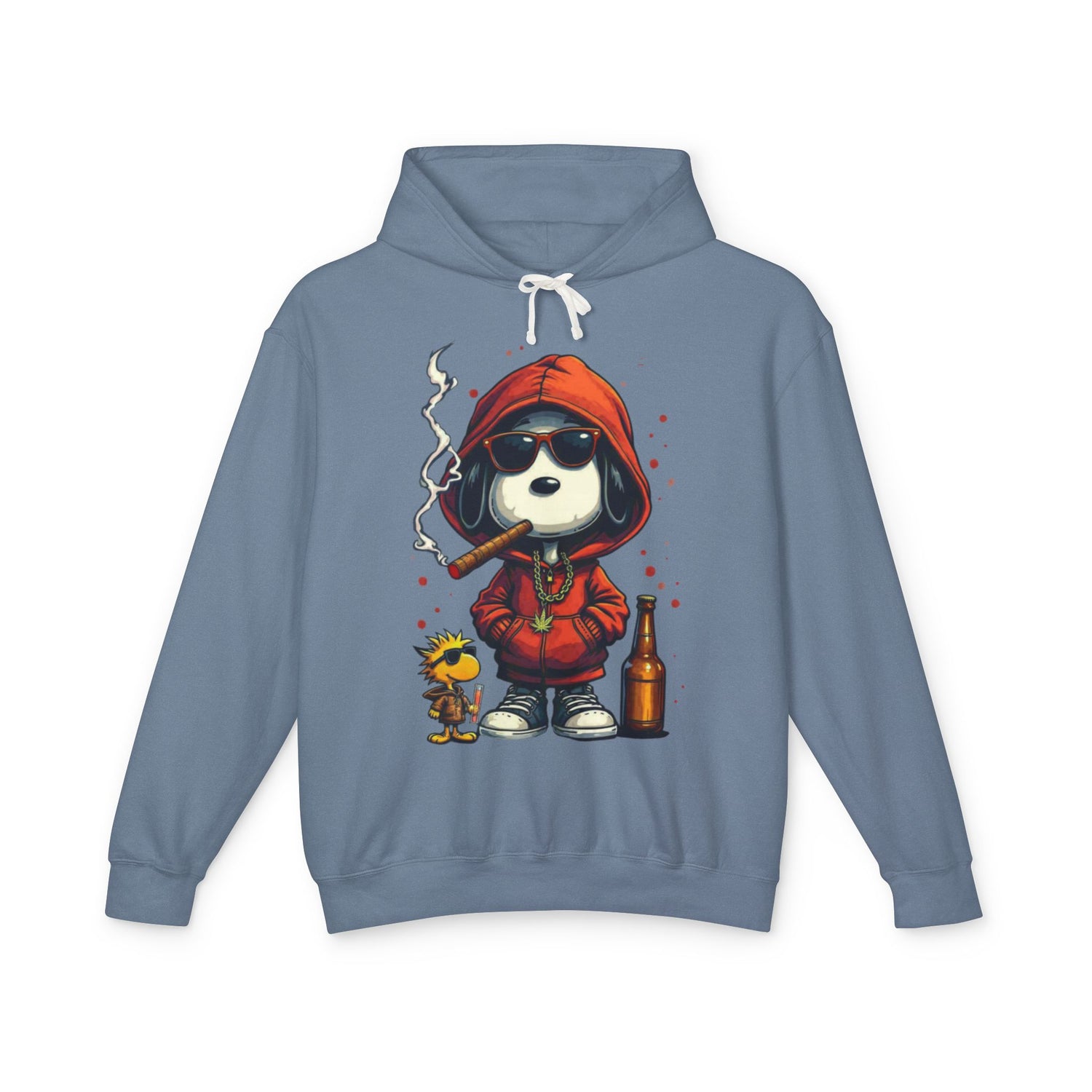 Stay Lit, Blockhead Zip Up Hoodie