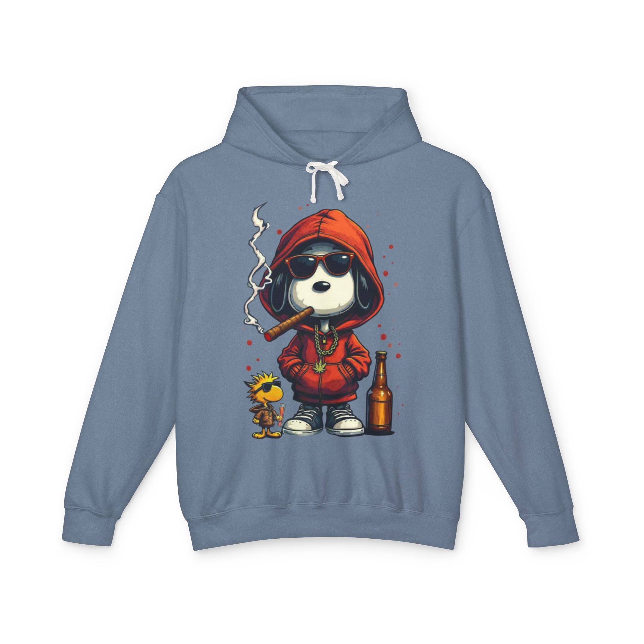 Stay Lit, Blockhead Zip Up Hoodie