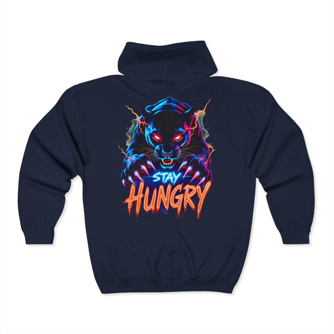 Stay Hungry Zip Up Hoodie