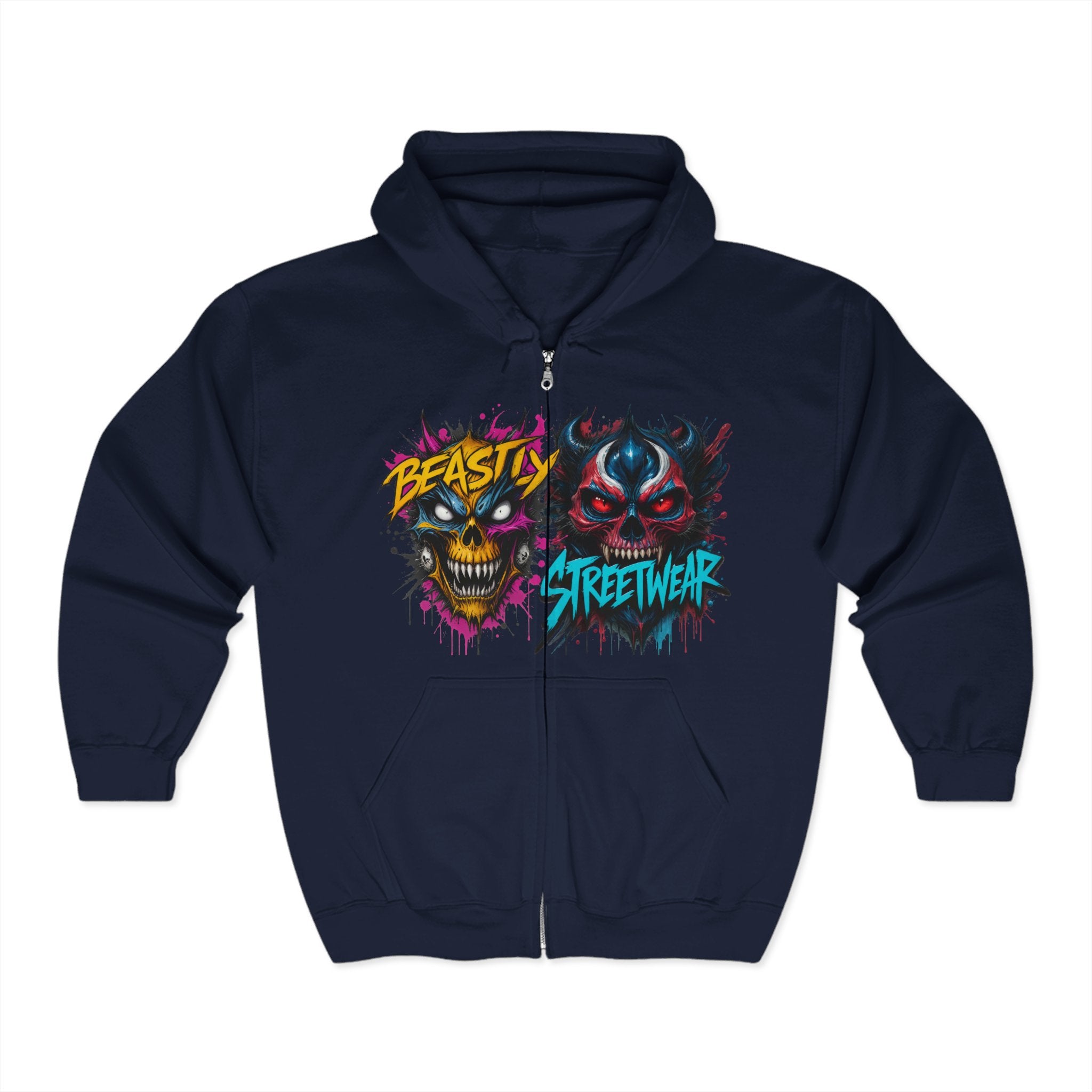 Savage Beasts Zip Up Hoodie