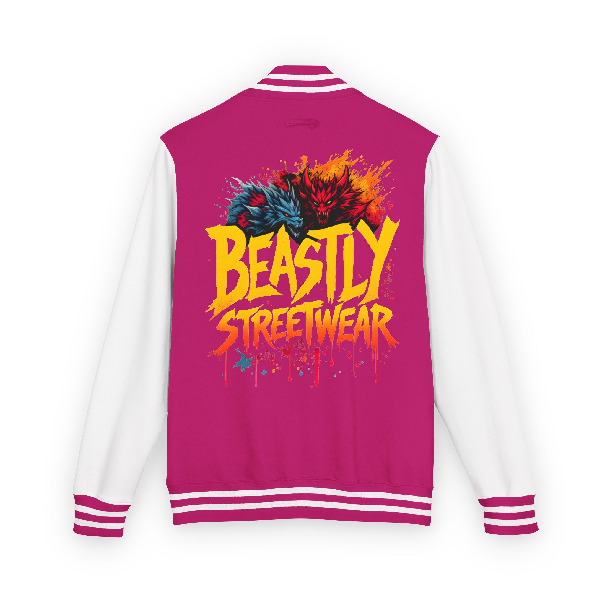 Beasts Of Fire And Ice Heavyweight Letterman Jacket