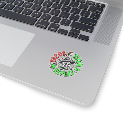 Tacos, Tequila, Repeat Sticker