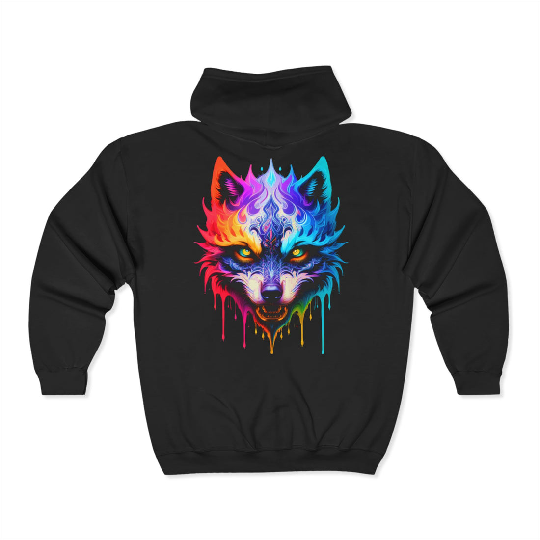 Hungry Like The Wolf Zip Up Hoodie