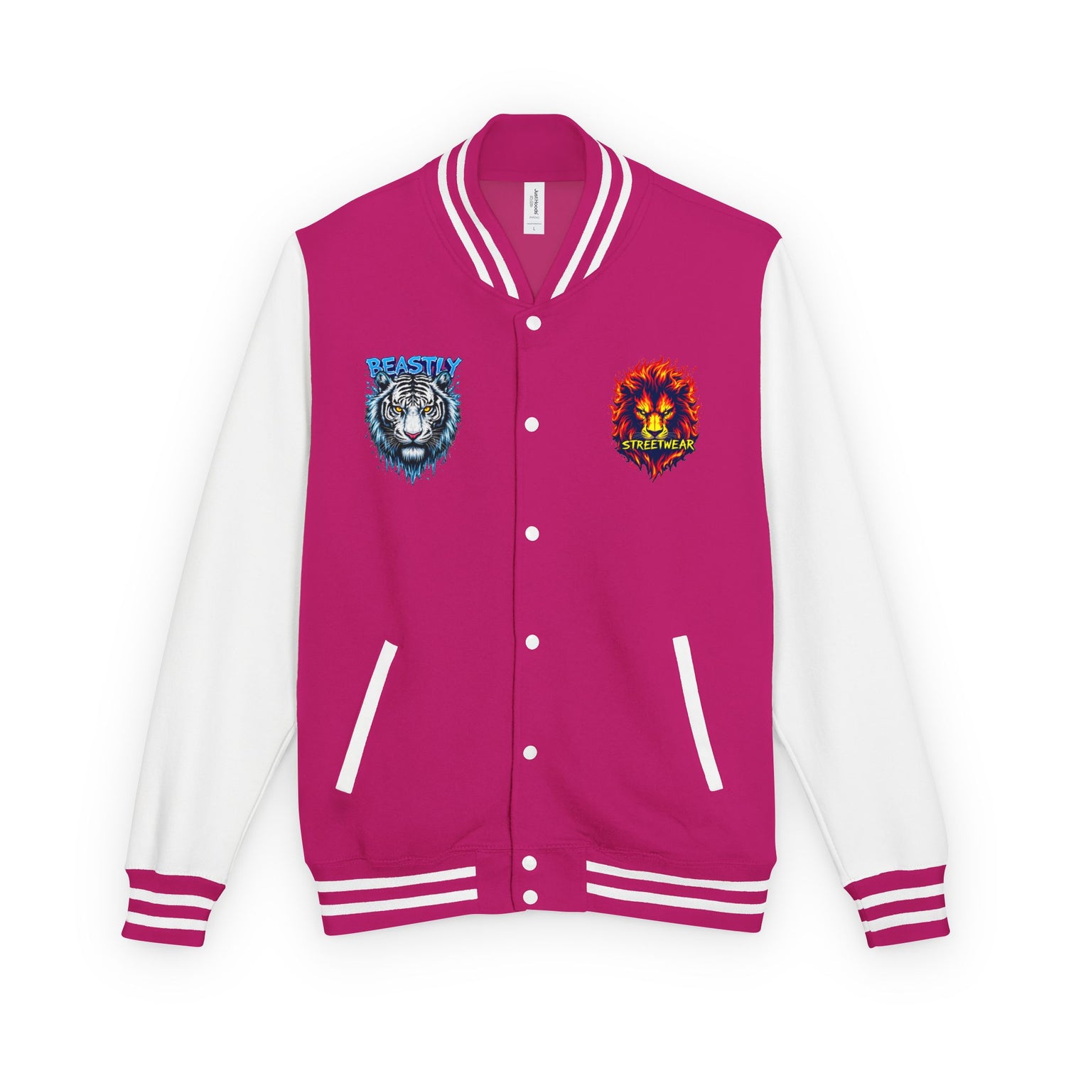 Beasts Of Fire And Ice Heavyweight Letterman Jacket
