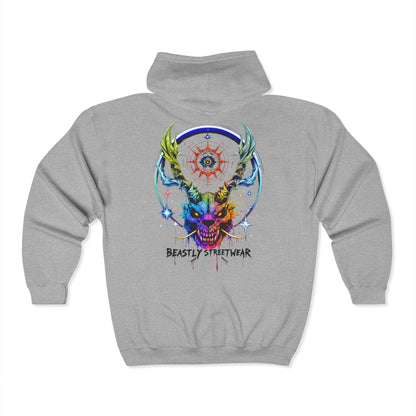 Cosmic Beast Zip Up Hoodie