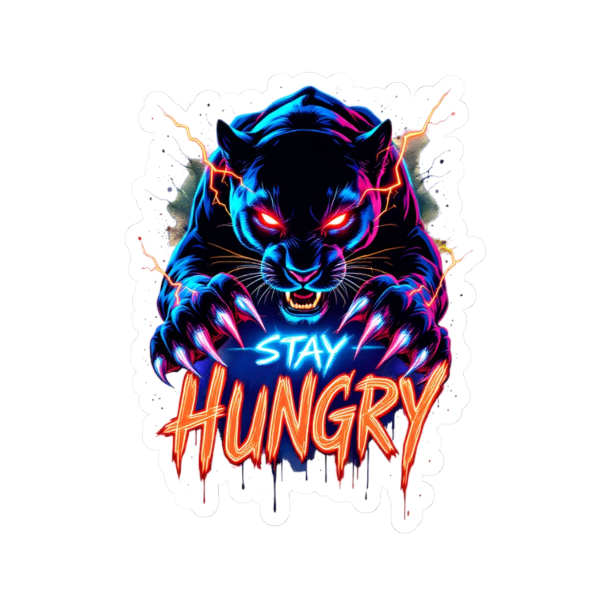 Stay Hungry Sticker