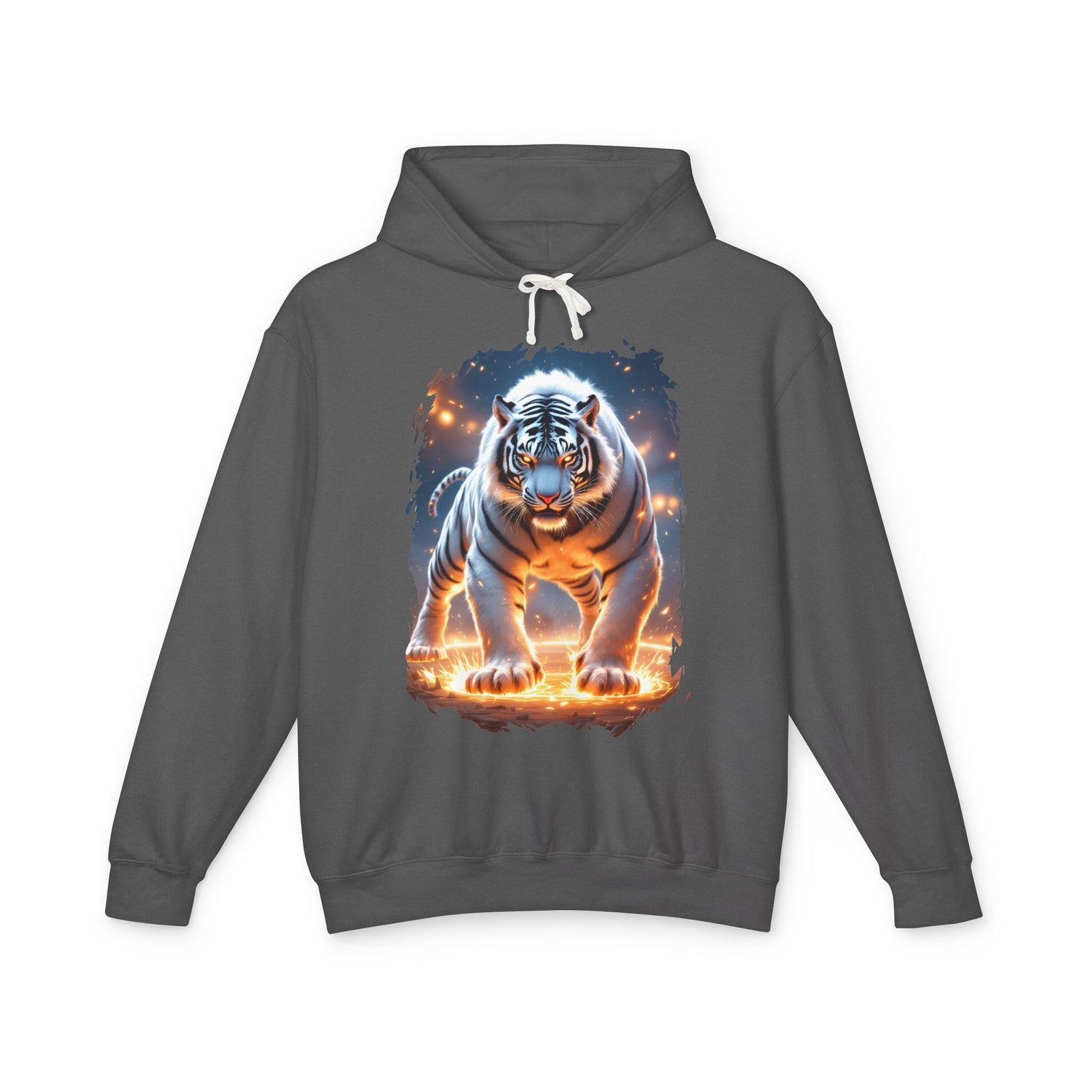 White Wildfire Hoodie