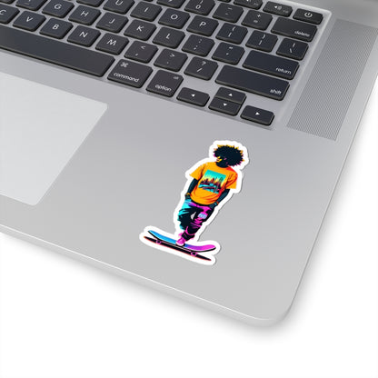 City Surfer Sticker