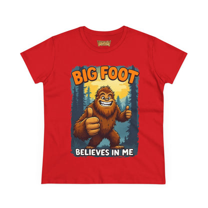 Big Foot Believes In Me Women&