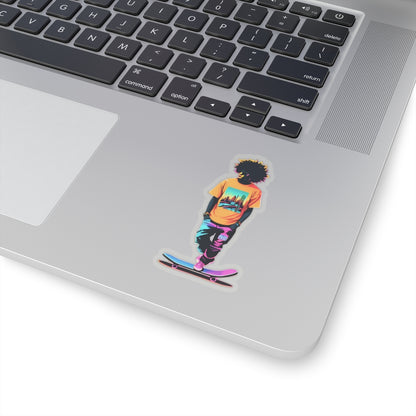 City Surfer Sticker