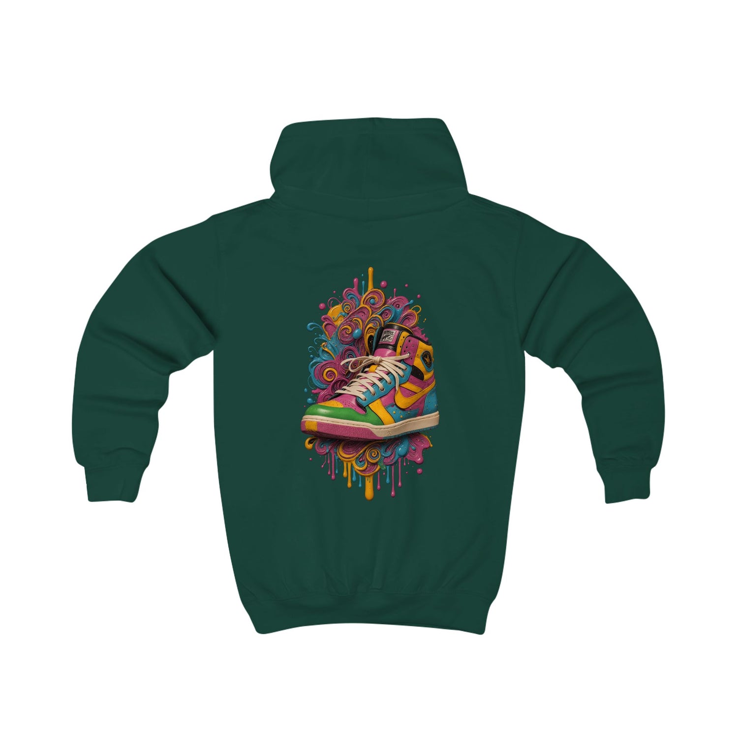 Color Burst Step Youth Hoodie