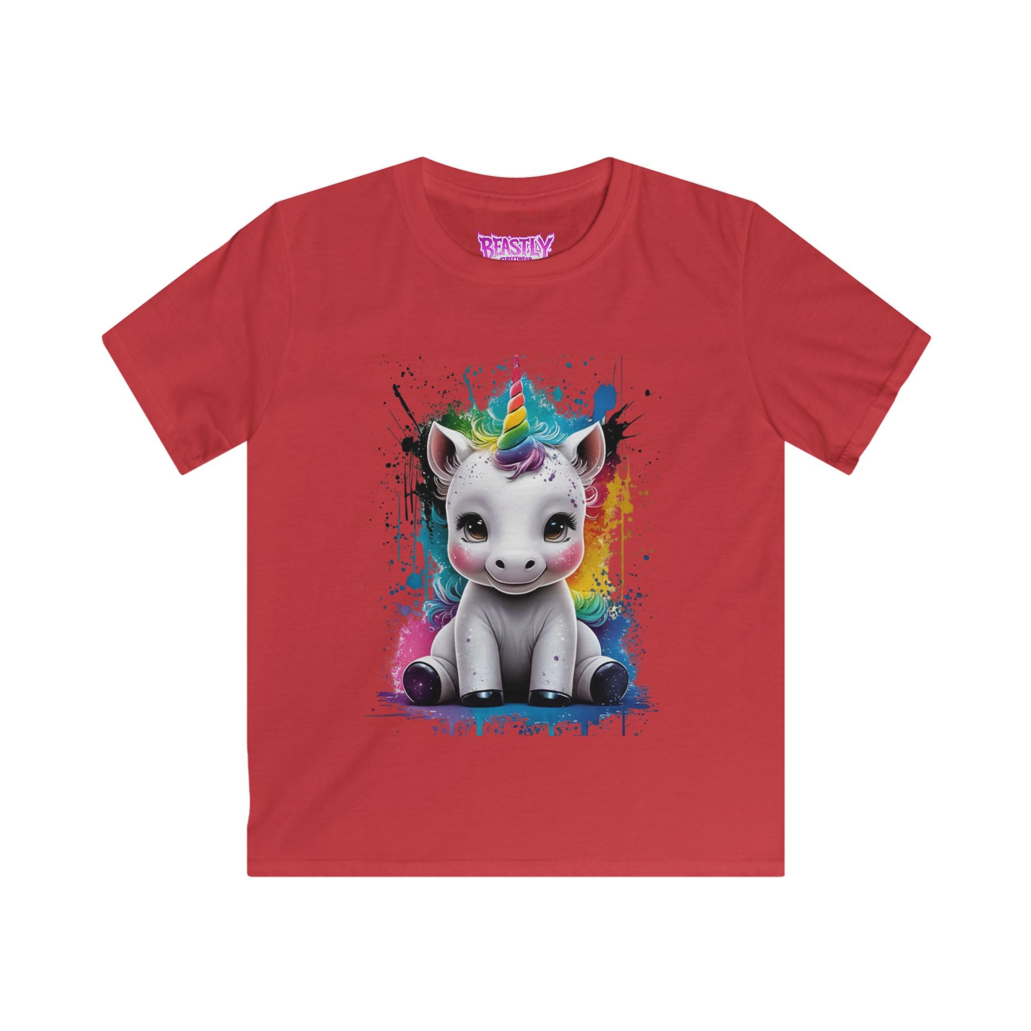 Rainbow Unicorn Bliss Youth Tee