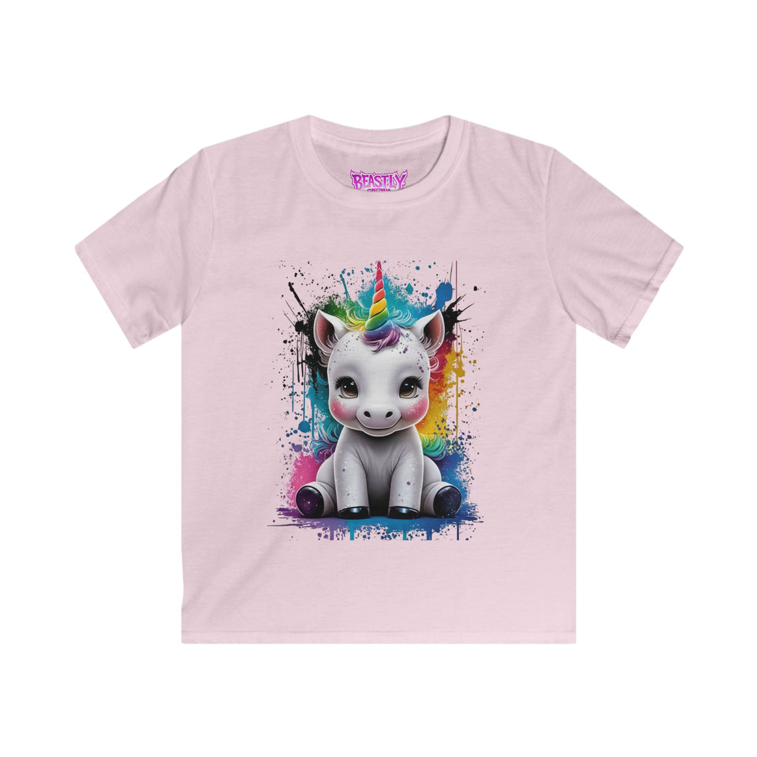 Rainbow Unicorn Bliss Youth Tee