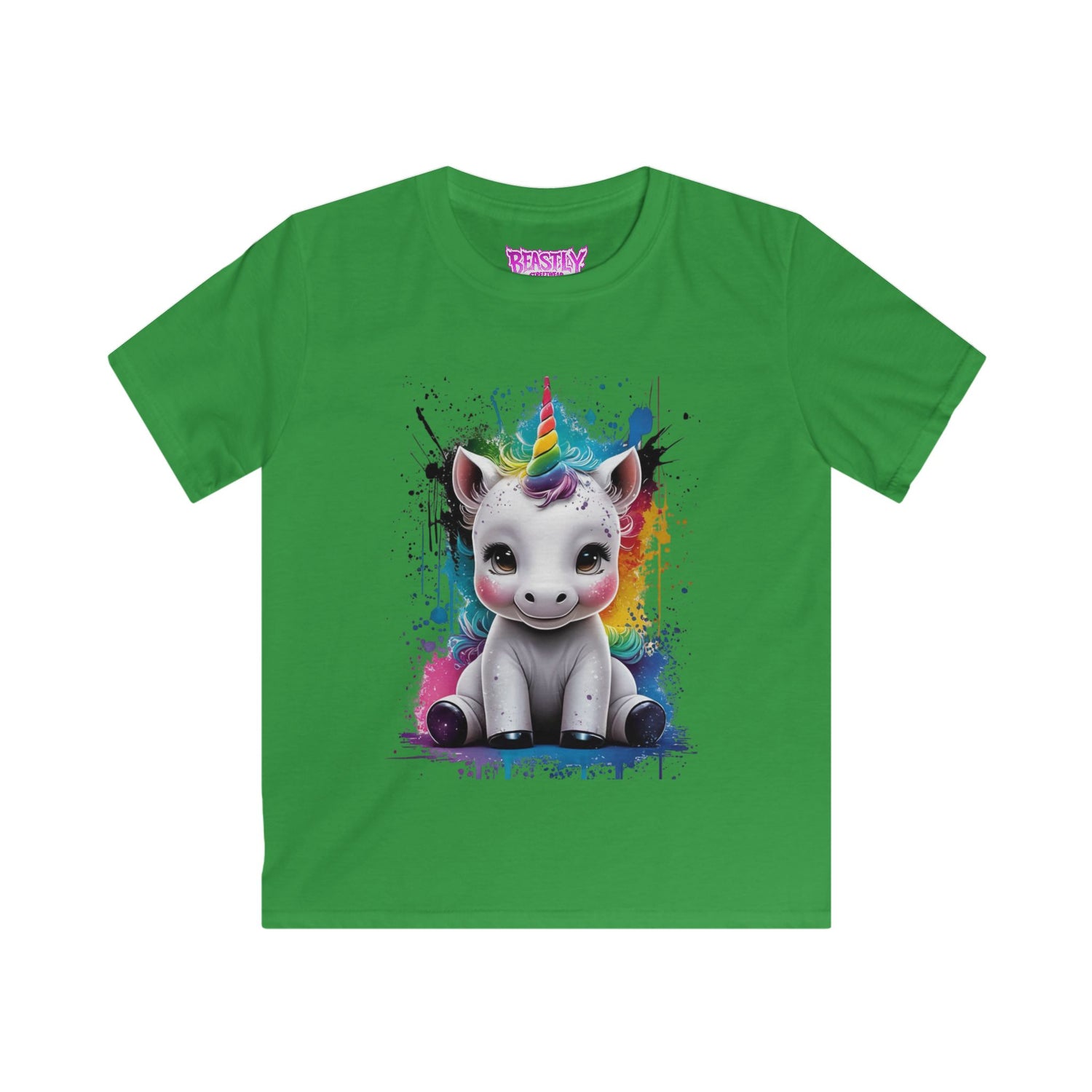 Rainbow Unicorn Bliss Youth Tee