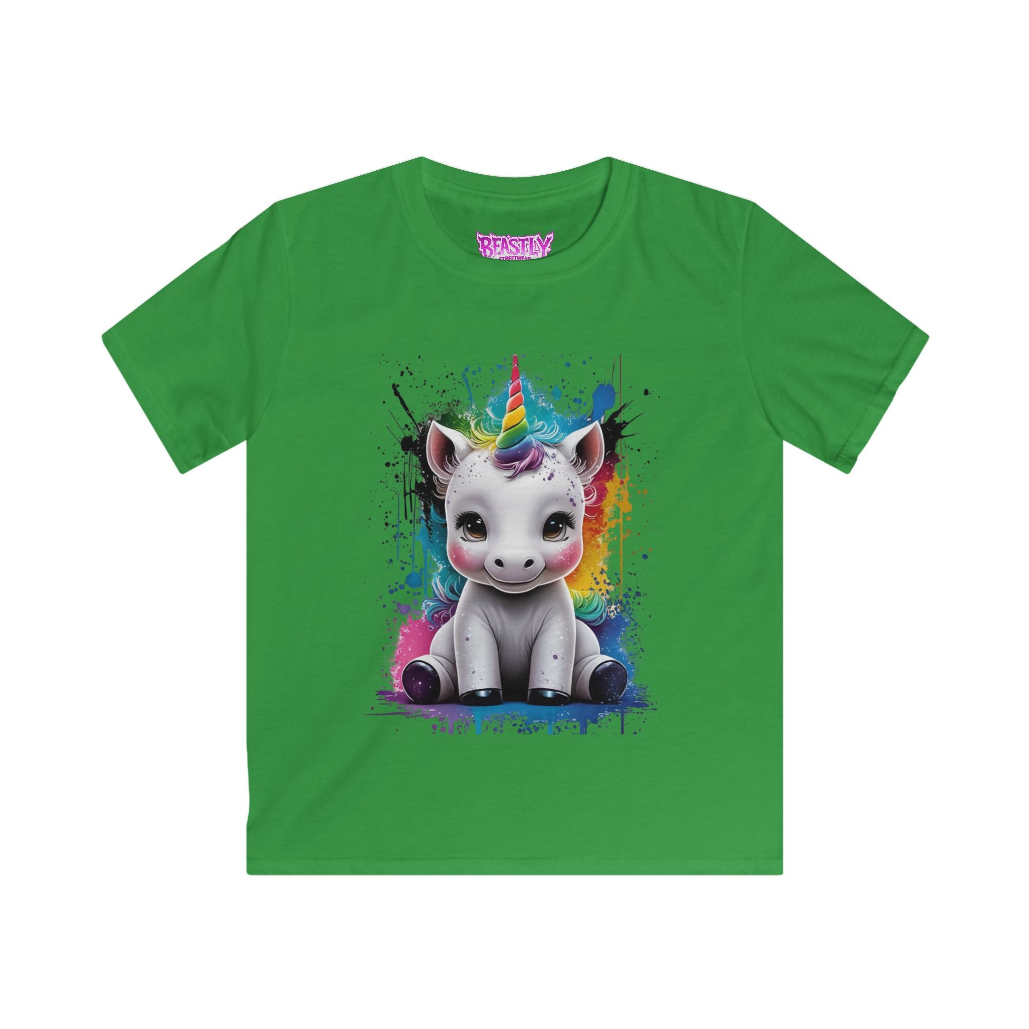 Rainbow Unicorn Bliss Youth Tee