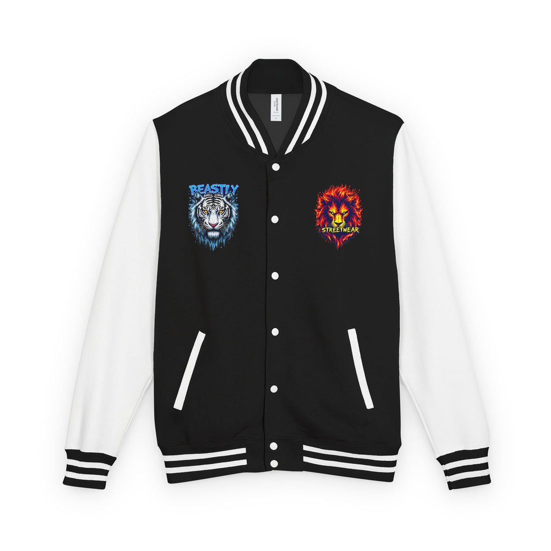 Beasts Of Fire And Ice Heavyweight Letterman Jacket