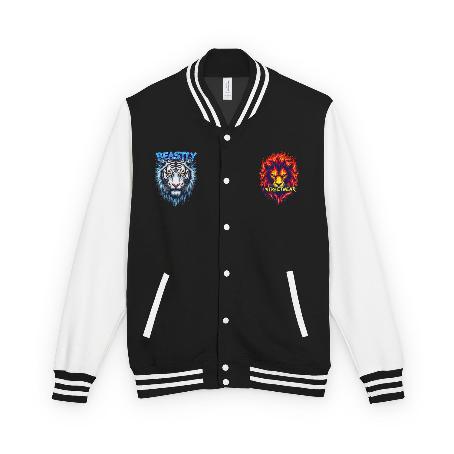 Beasts Of Fire And Ice Heavyweight Letterman Jacket