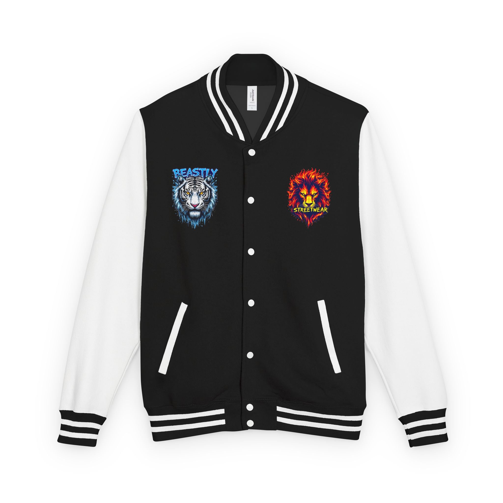 Beasts Of Fire And Ice Heavyweight Letterman Jacket
