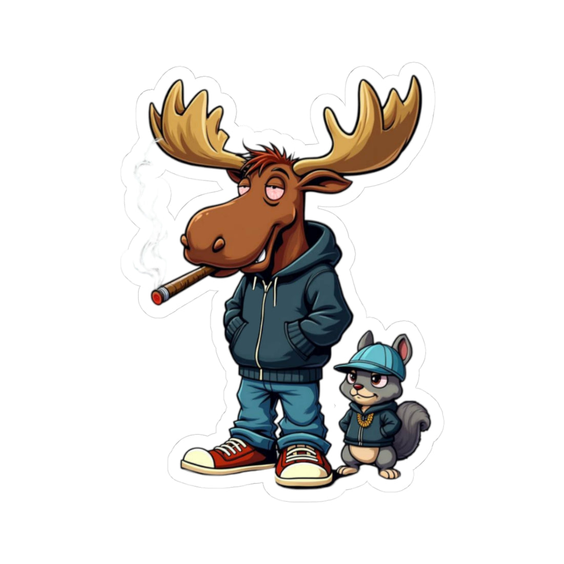 Chronic & Chillwinkle Sticker