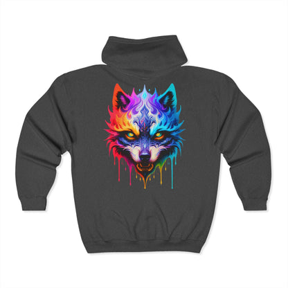 Hungry Like The Wolf Zip Up Hoodie