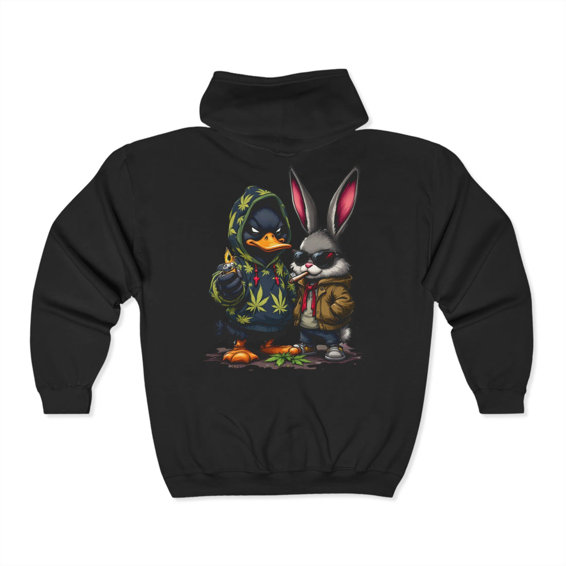 Hood Life Legends Zip Up Hoodie
