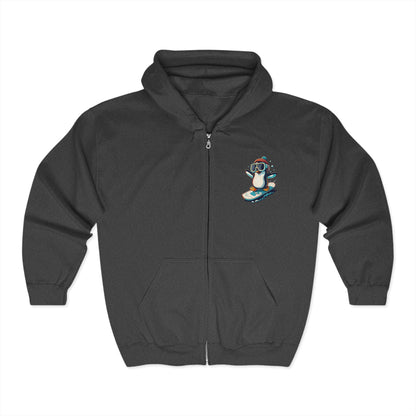 Shred Zip Up Hoodie